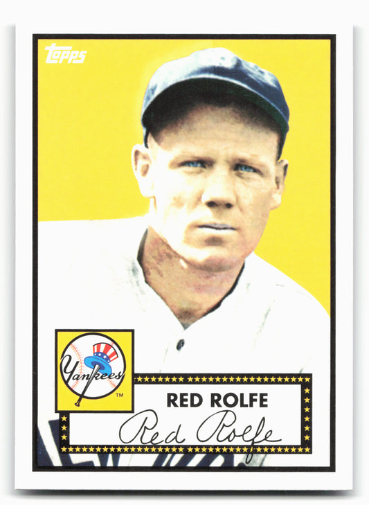 2010 Topps New York Yankees 27 World Series Championships #YC8 Red Rolfe