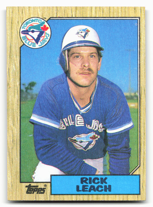 1987 Topps #716 Rick Leach