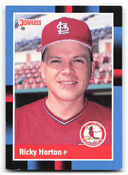 1988 Donruss #430 Ricky Horton