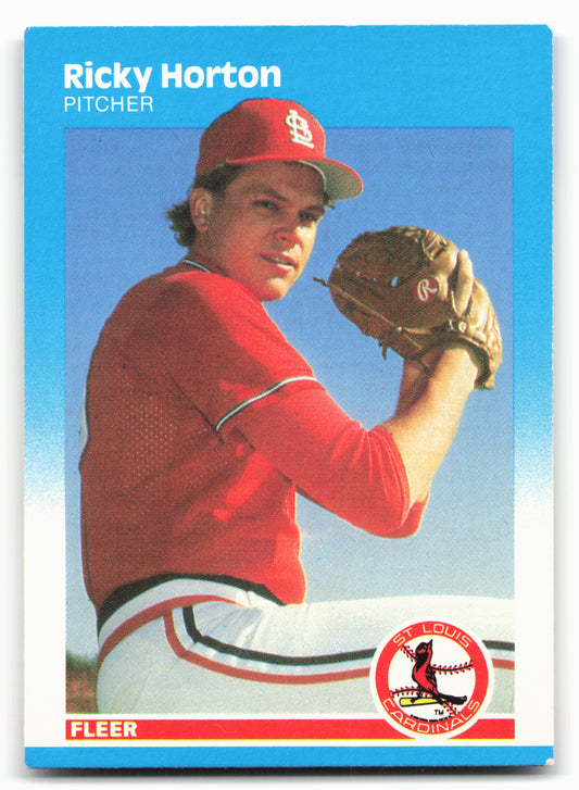 1987 Fleer #297 Ricky Horton