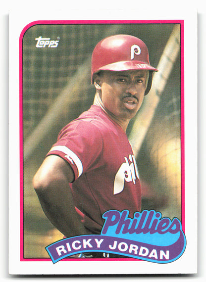 1989 Topps #358 Ricky Jordan