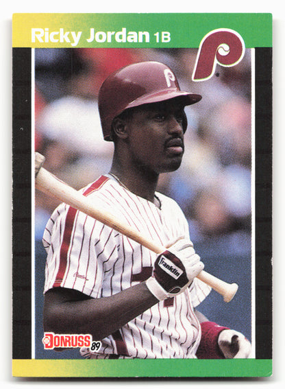 1989 Donruss #624 Ricky Jordan