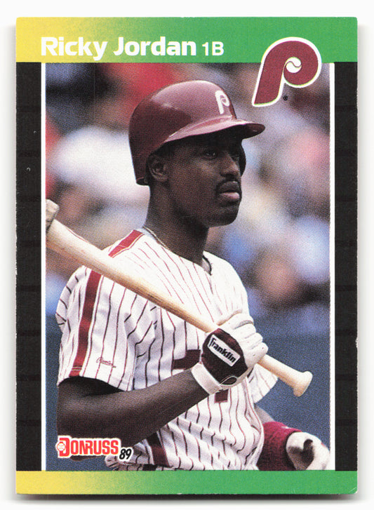 1989 Donruss #624 Ricky Jordan