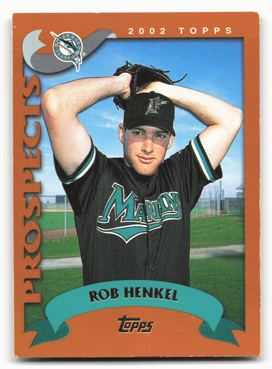 2002 Topps Traded & Rookies #T120 Rob Henkel