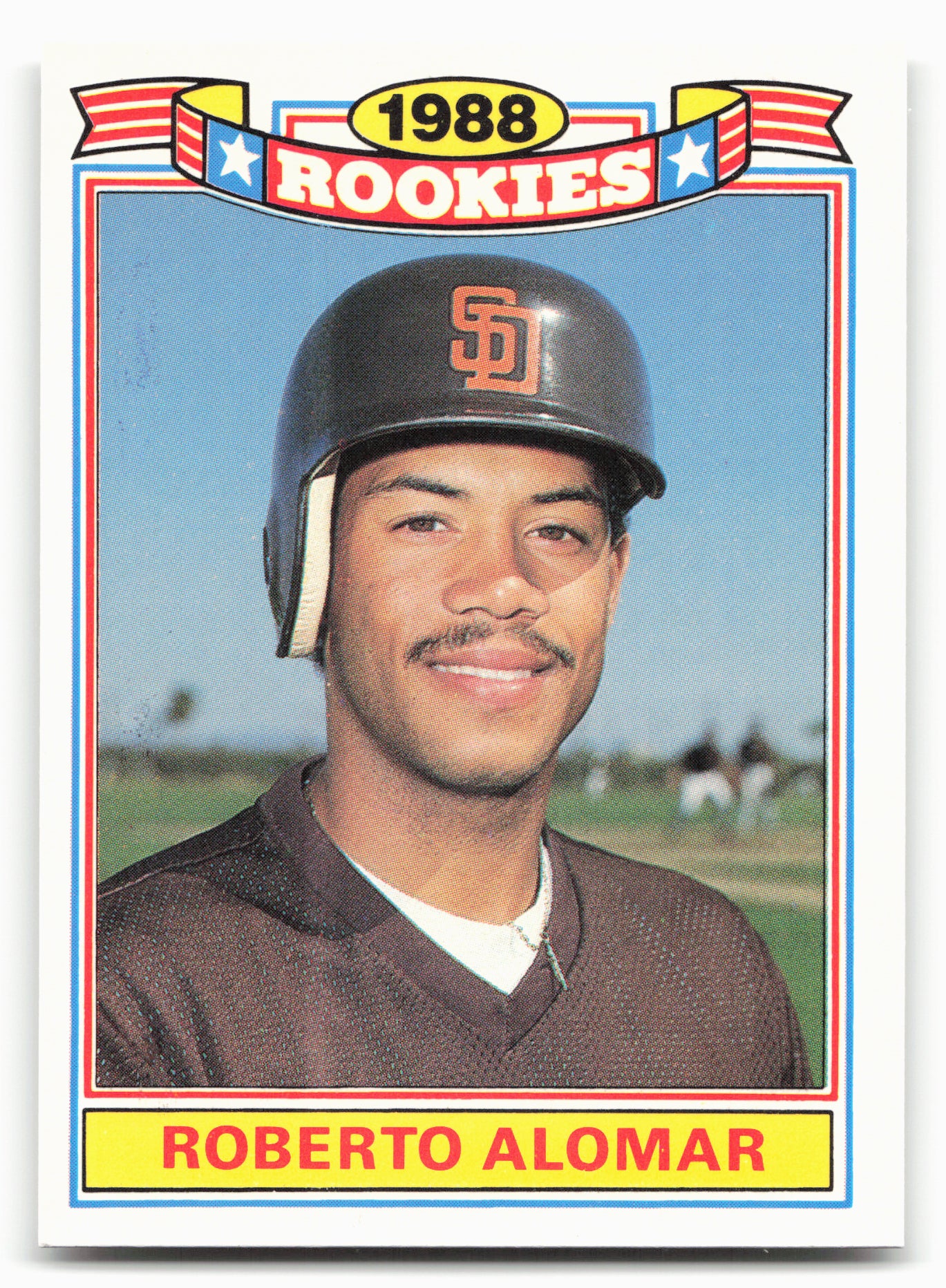 1989 Topps #1a Roberto Alomar Glossy Rookies