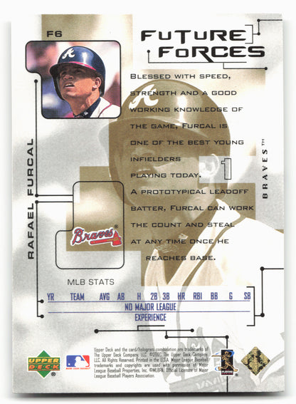 2000 Upper Deck Pros & Prospects #F6 Rafael Furcal Future Forces