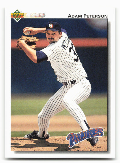 1992 Upper Deck #602 Adam Peterson