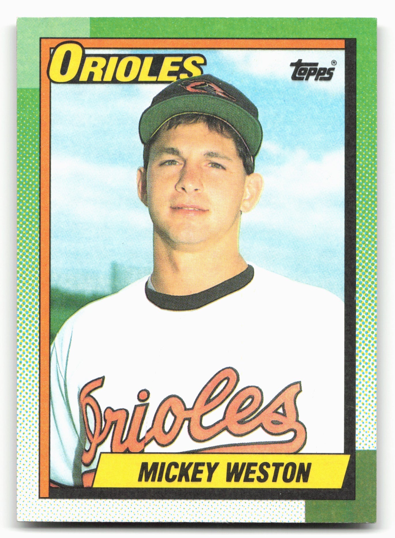 1990 Topps #377 Mickey Weston