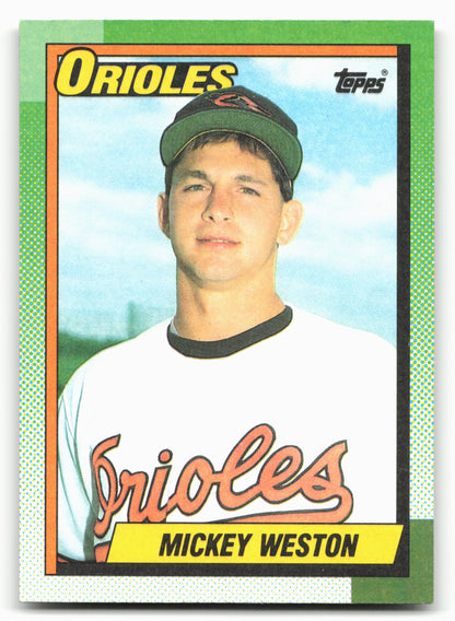1990 Topps #377 Mickey Weston