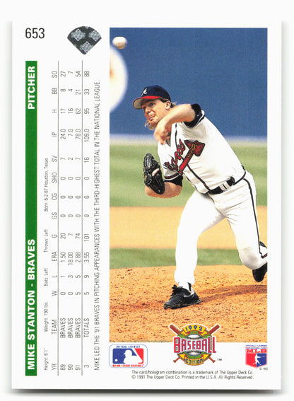 1992 Upper Deck #653 Mike Stanton