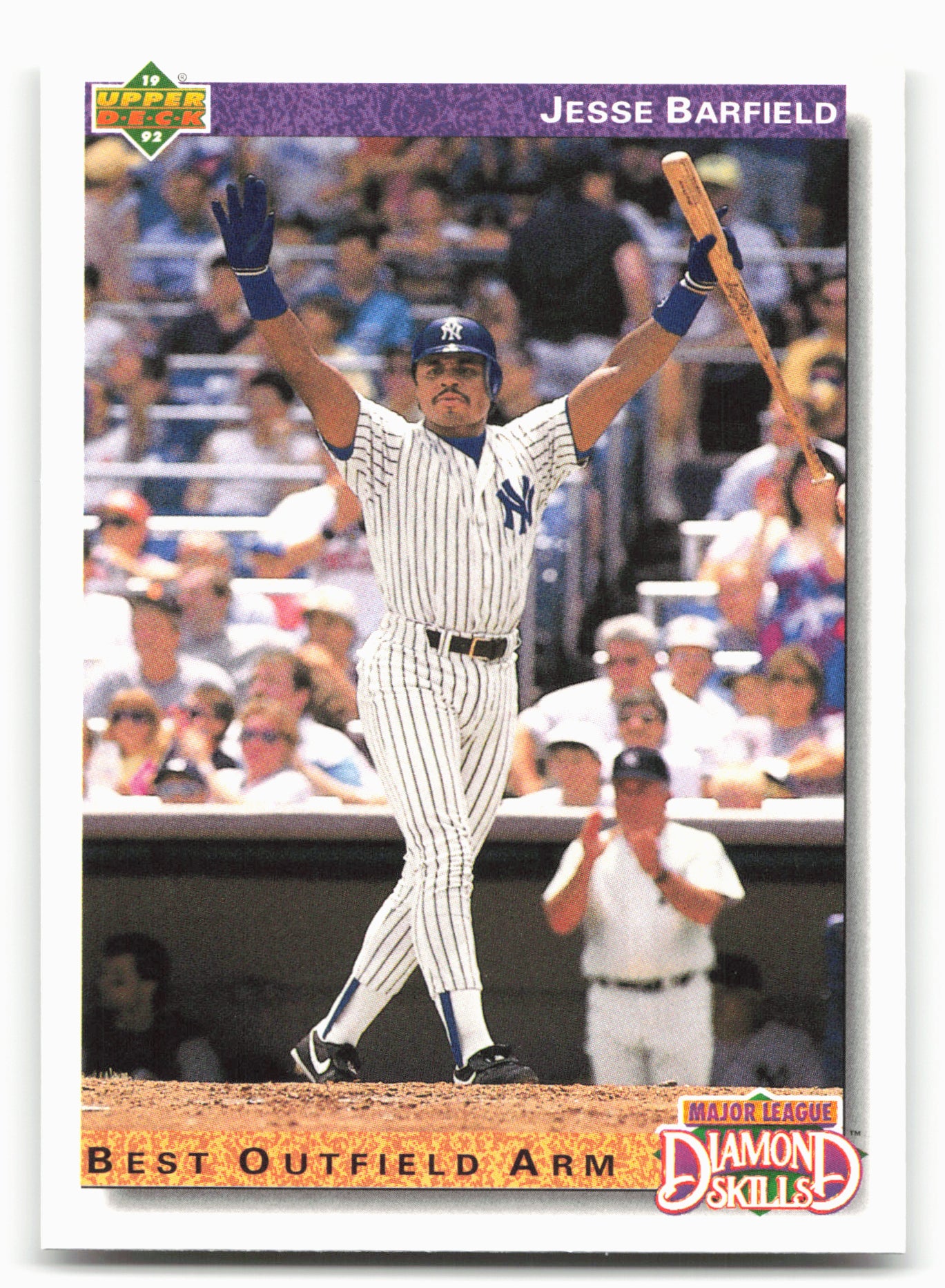 1992 Upper Deck #644 Jesse Barfield