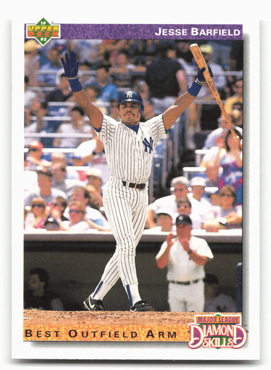 1992 Upper Deck #644 Jesse Barfield