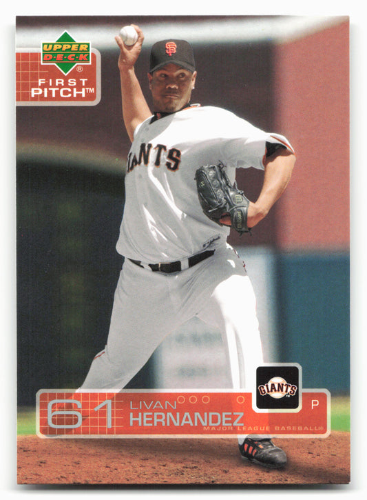 2003 Upper Deck First Pitch #204 Livan Hernandez