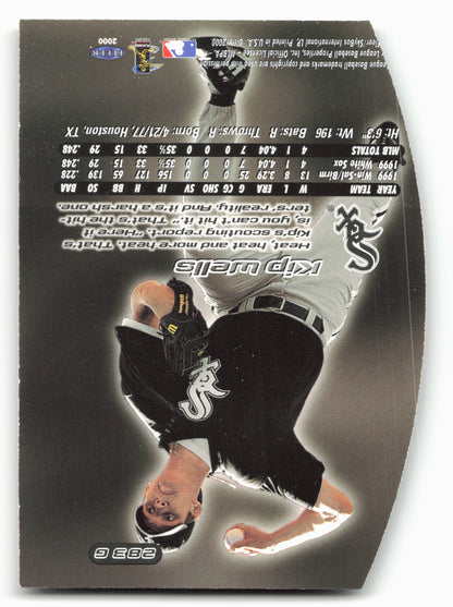 2000 Ultra #283G Kip Wells Gold Medallion