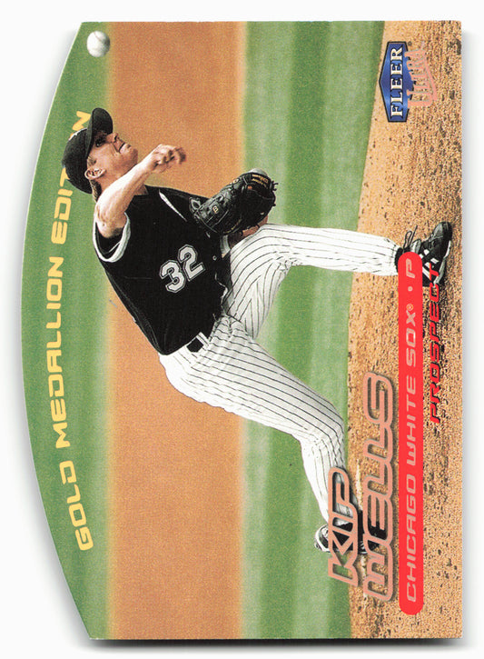 2000 Ultra #283G Kip Wells Gold Medallion