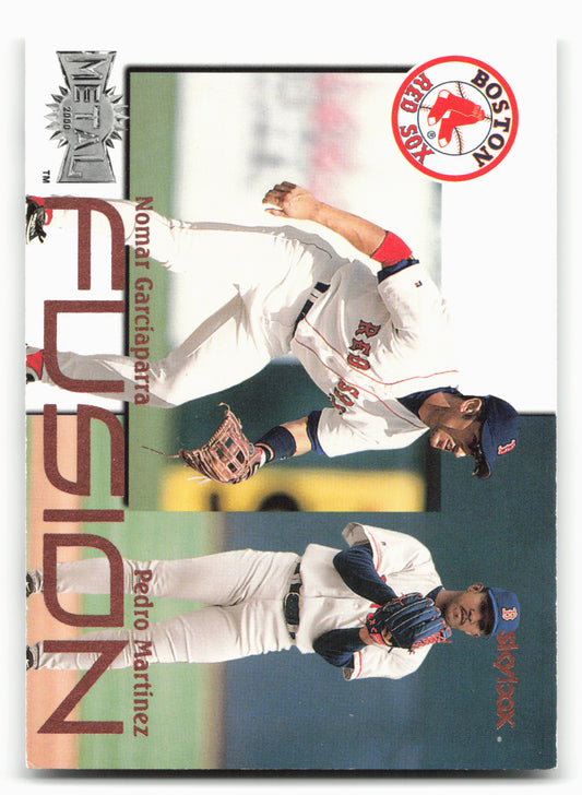2000 Metal #4 F Nomar Garciaparra / Pedro Martinez Fusion