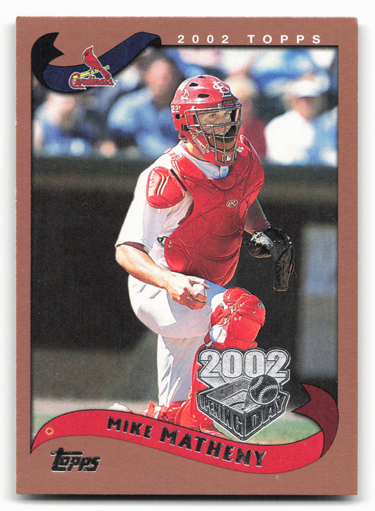 2002 Topps Opening Day #32 Mike Matheny