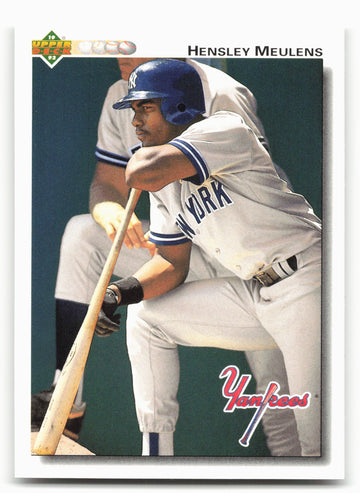
1992 Upper Deck #606 Hensley Meulens