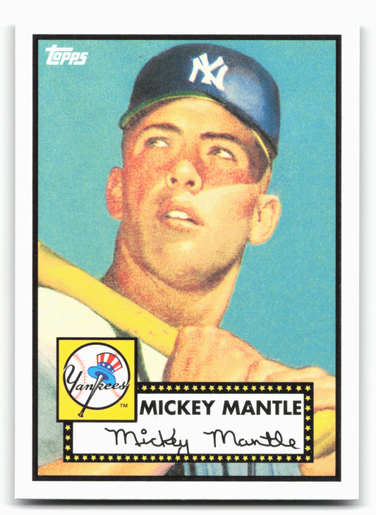 2010 Topps New York Yankees 27 World Series Championships #YC15 Mickey Mantle
