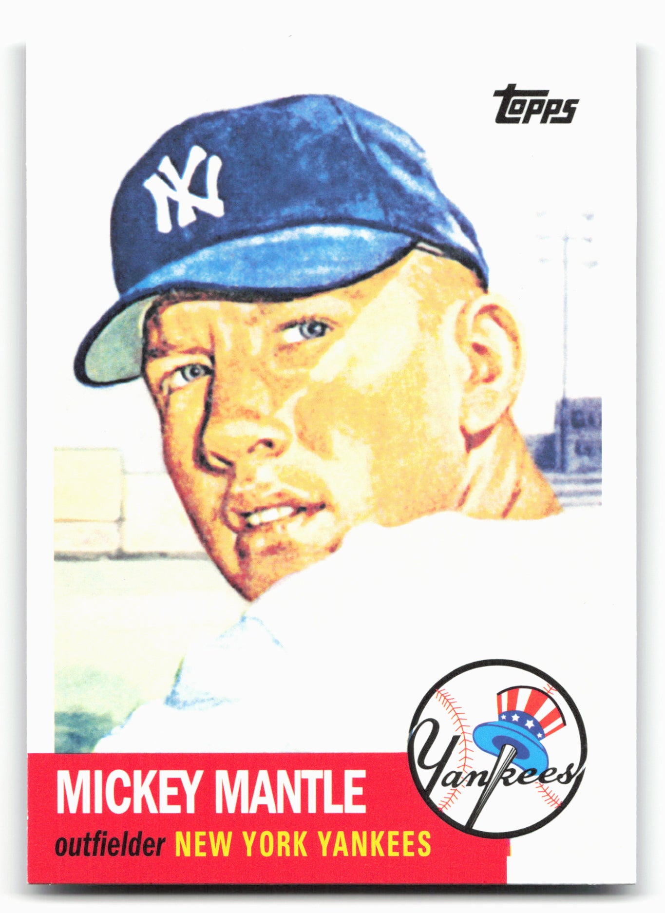 2010 Topps New York Yankees 27 World Series Championships #YC16 Mickey Mantle