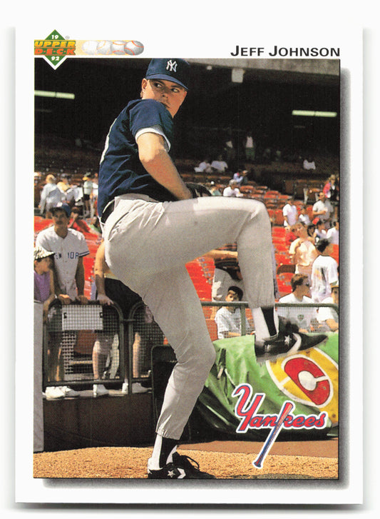 1992 Upper Deck #626 Jeff Johnson