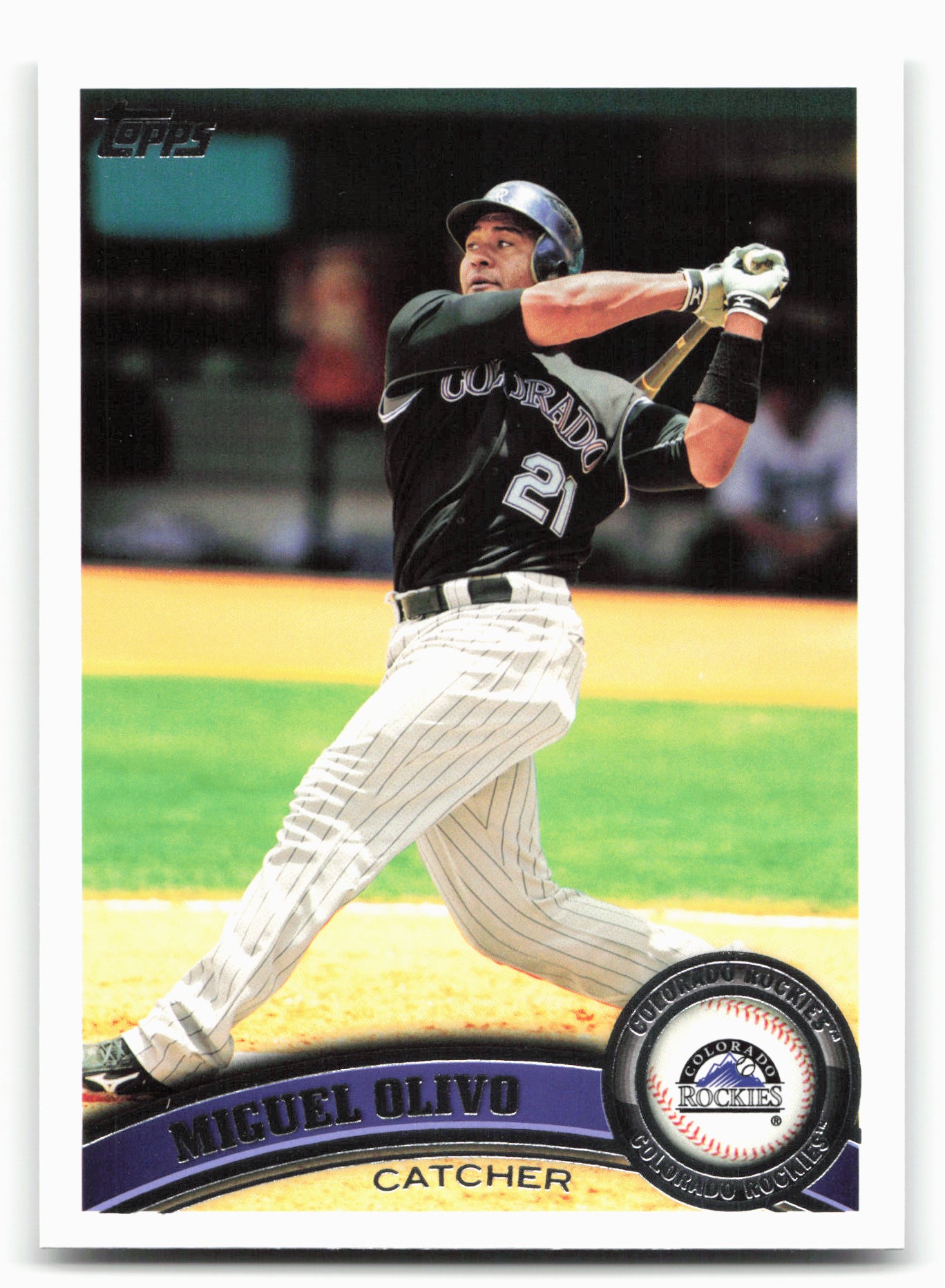 2011 Topps #276 Miguel Olivo
