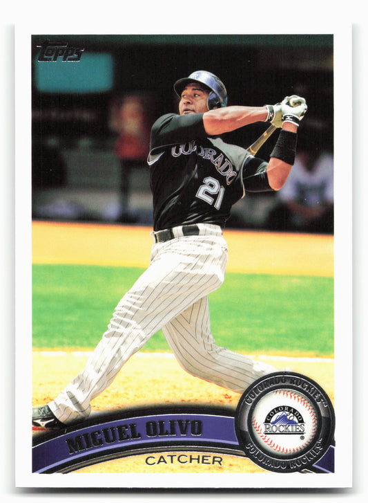 2011 Topps #276 Miguel Olivo