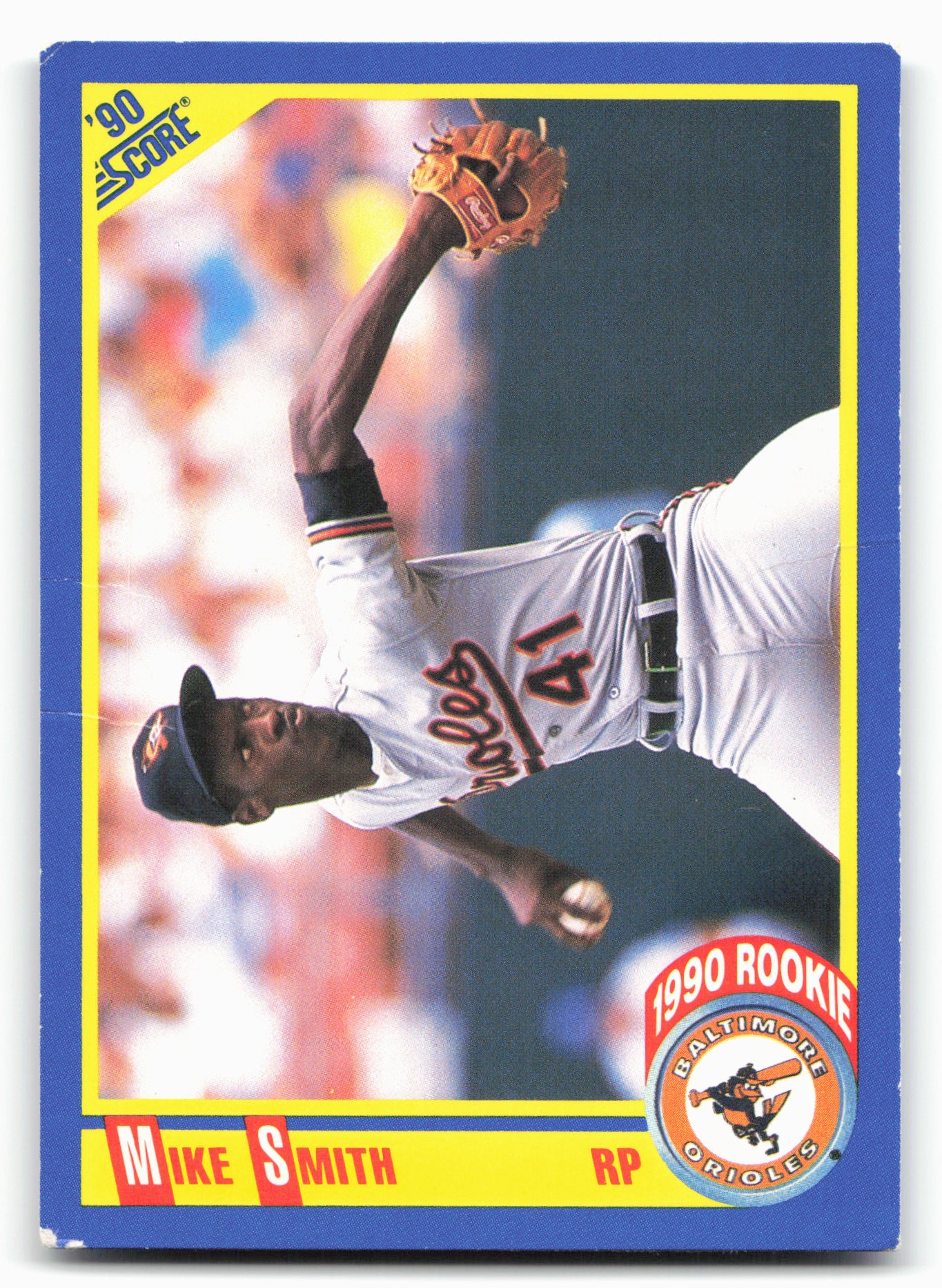 1990 Score #635 Mike Smith