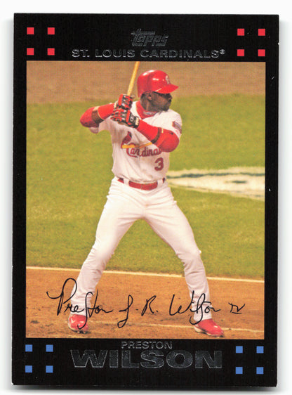 2007 Topps #8 Preston Wilson