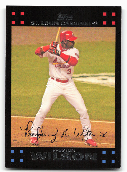 2007 Topps #8 Preston Wilson