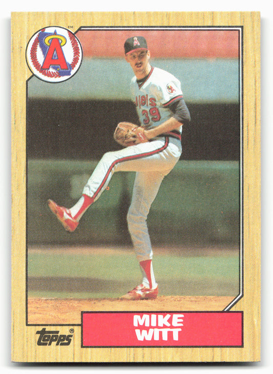 1987 Topps #760 Mike Witt