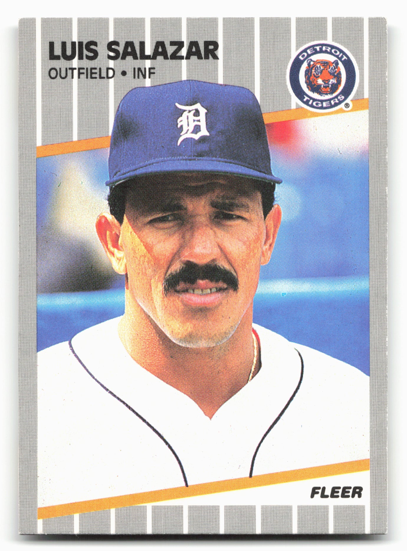 1989 Fleer #144 Luis Salazar