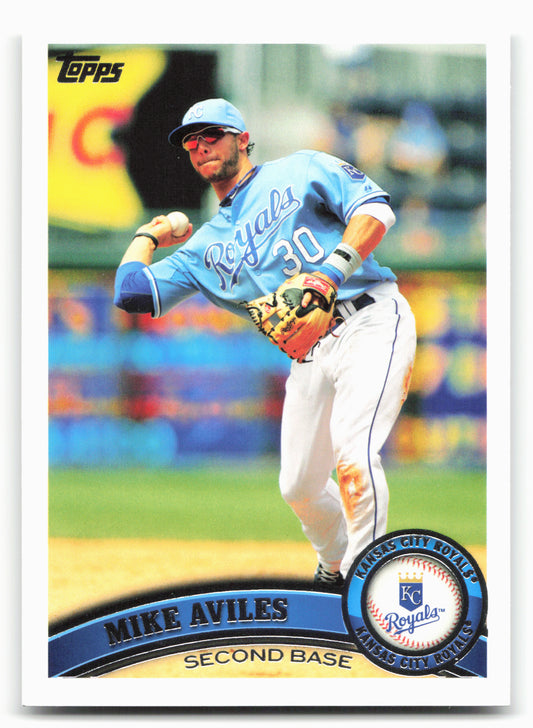 2011 Topps #244 Mike Aviles