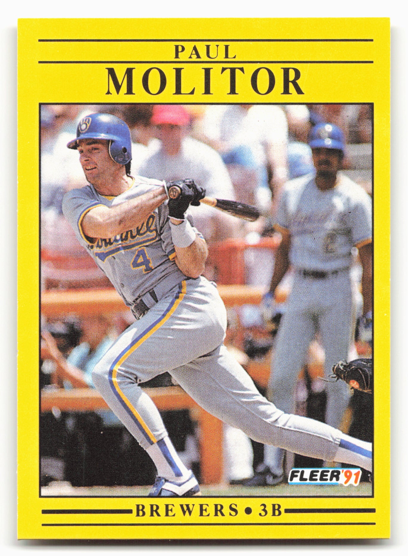 1991 Fleer #591 Paul Molitor