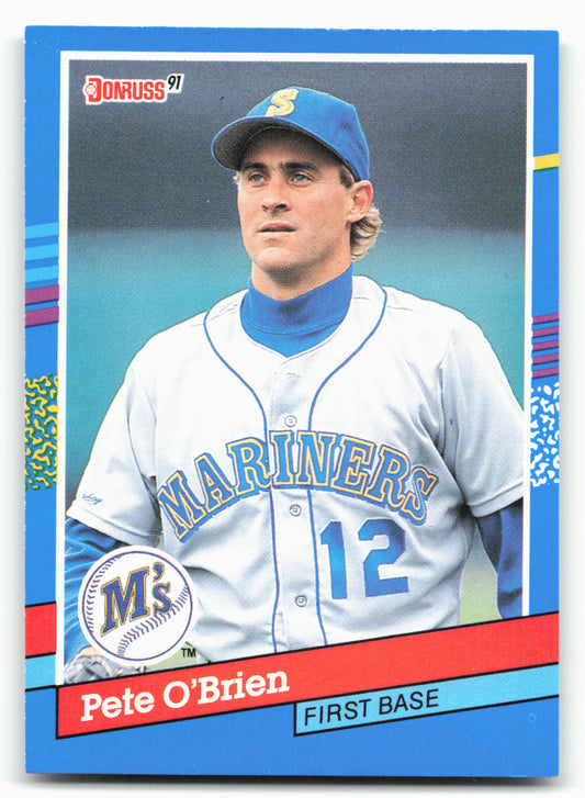 1991 Donruss #119b Pete O'Brien