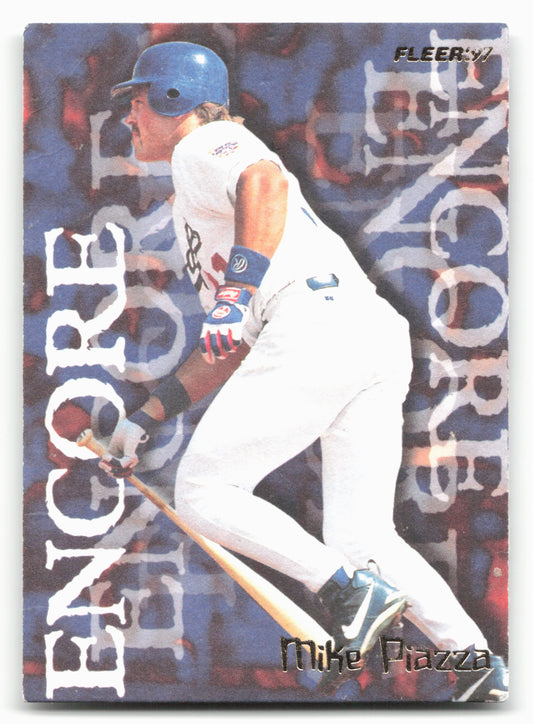 1997 Fleer #712 Mike Piazza