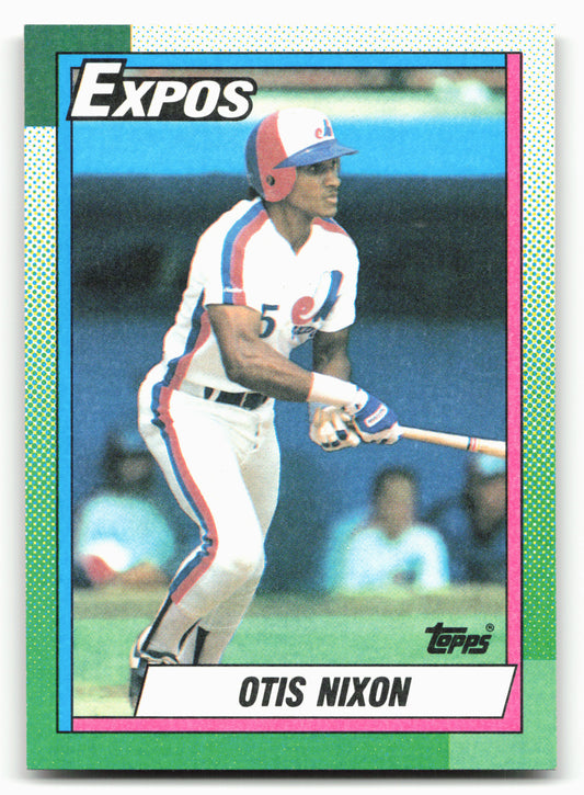 1990 Topps #252 Otis Nixon