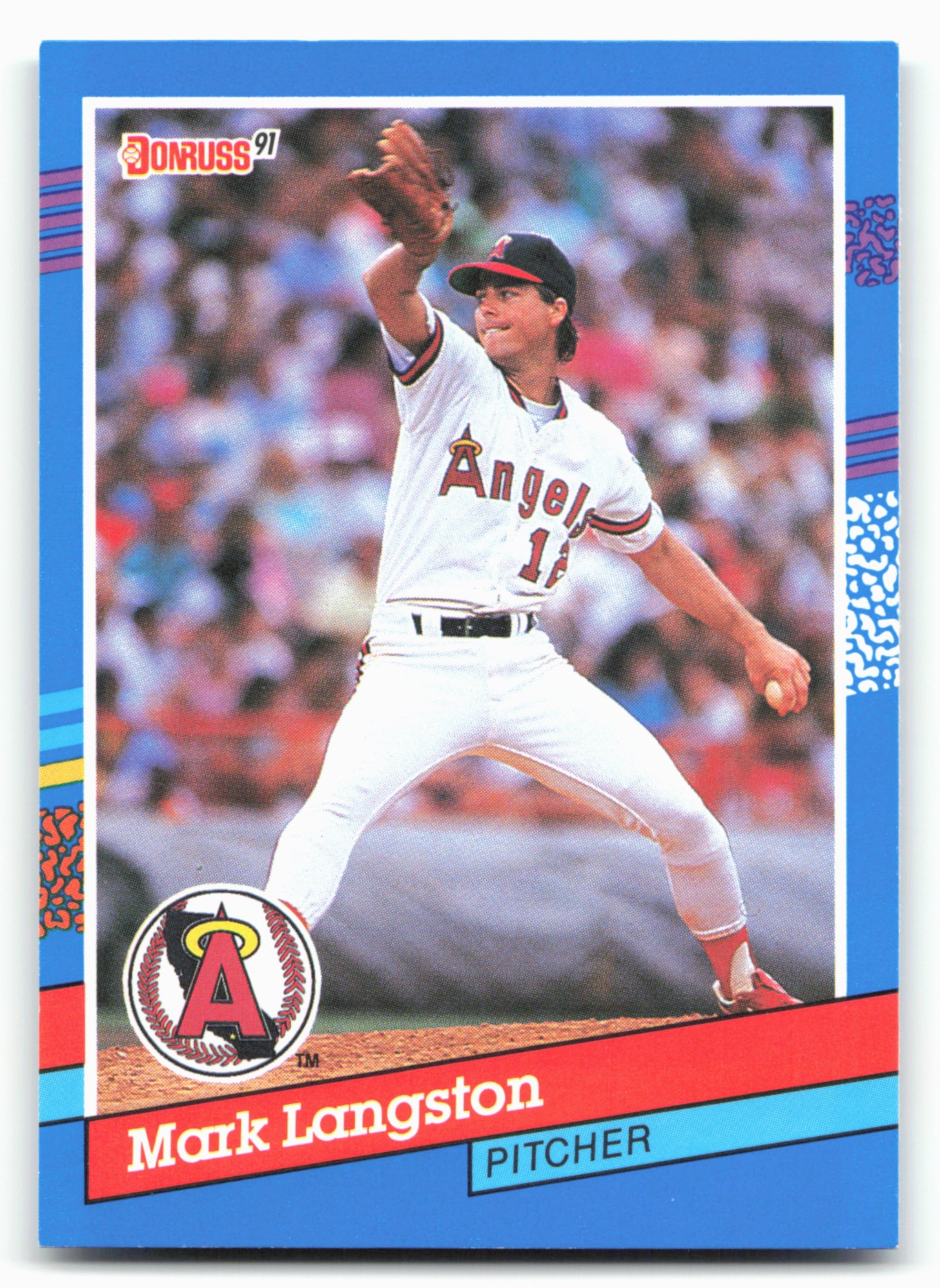 1991 Donruss #190 Mark Langston