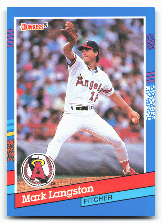 1991 Donruss #190 Mark Langston