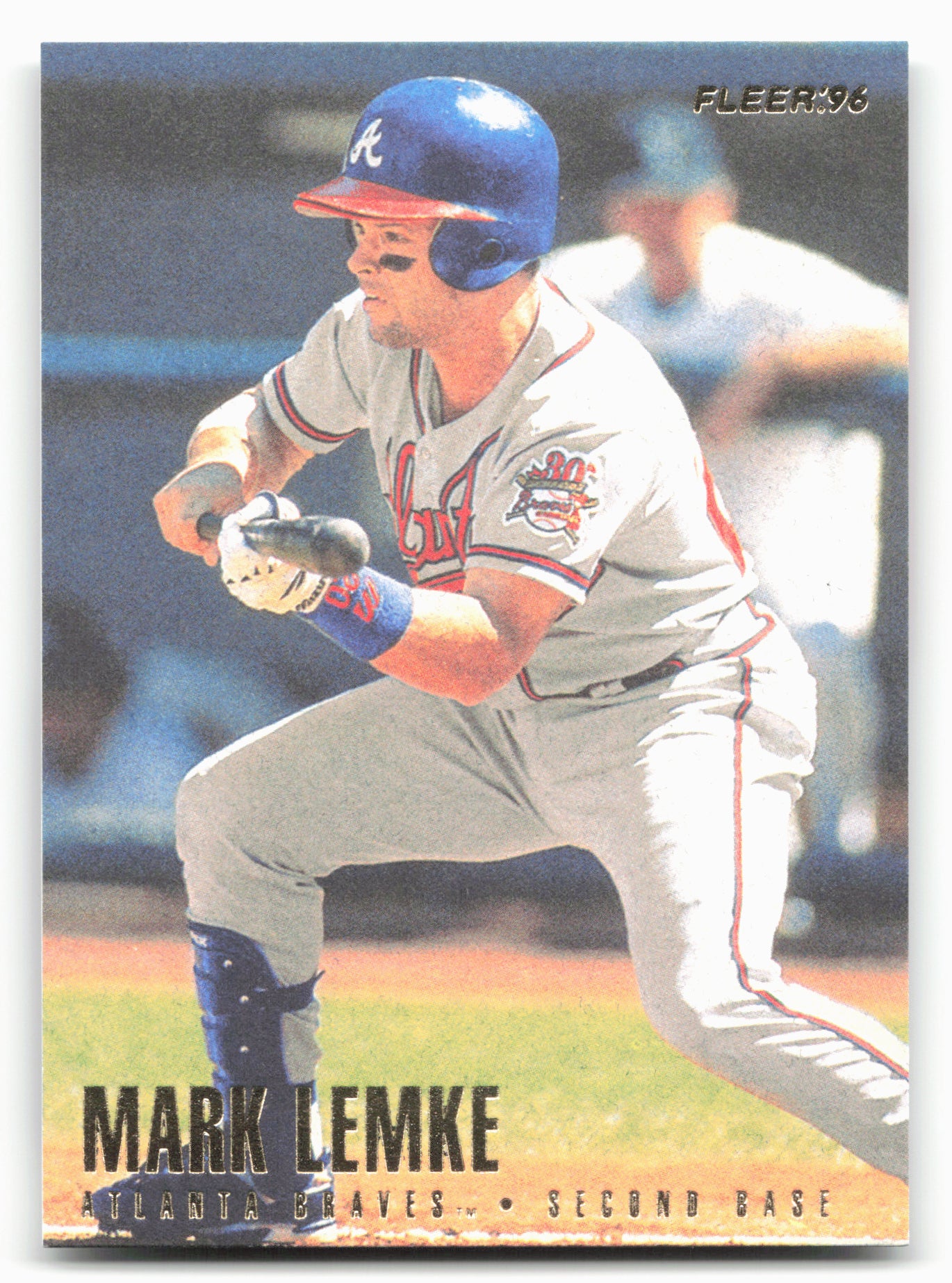 1996 Fleer #297 Mark Lemke