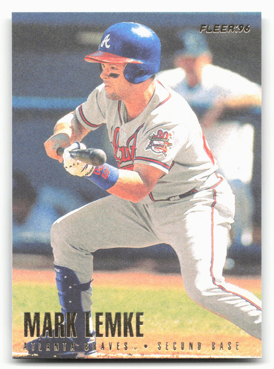 1996 Fleer #297 Mark Lemke