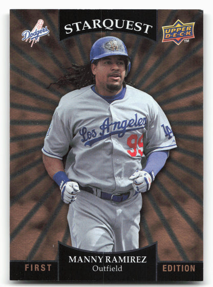 2009 Upper Deck #SQ-21 Manny Ramirez StarQuest First Edition