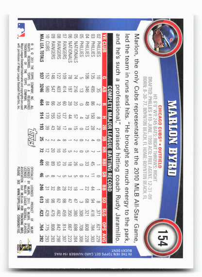 2011 Topps #154 Marlon Byrd