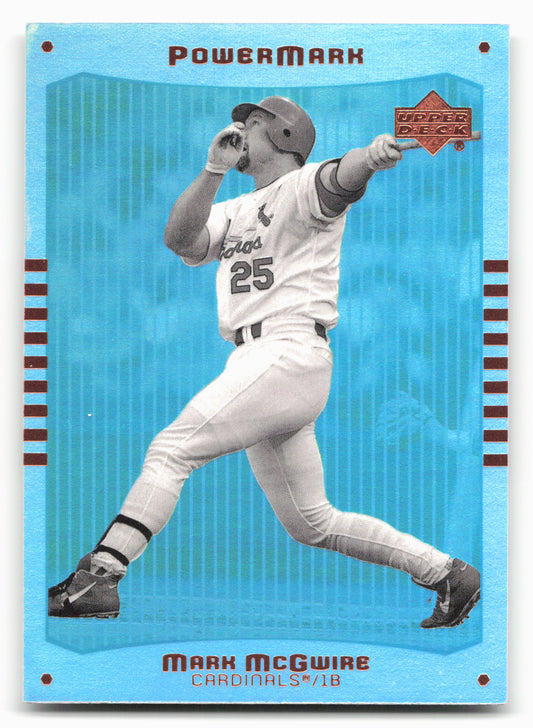 2000 Upper Deck #Mc8 Mark McGwire Power Mark