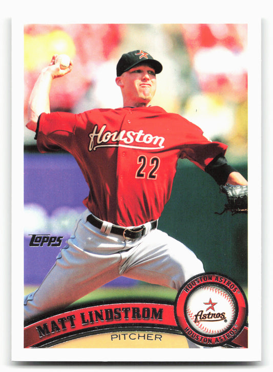 2011 Topps #222 Matt Lindstrom