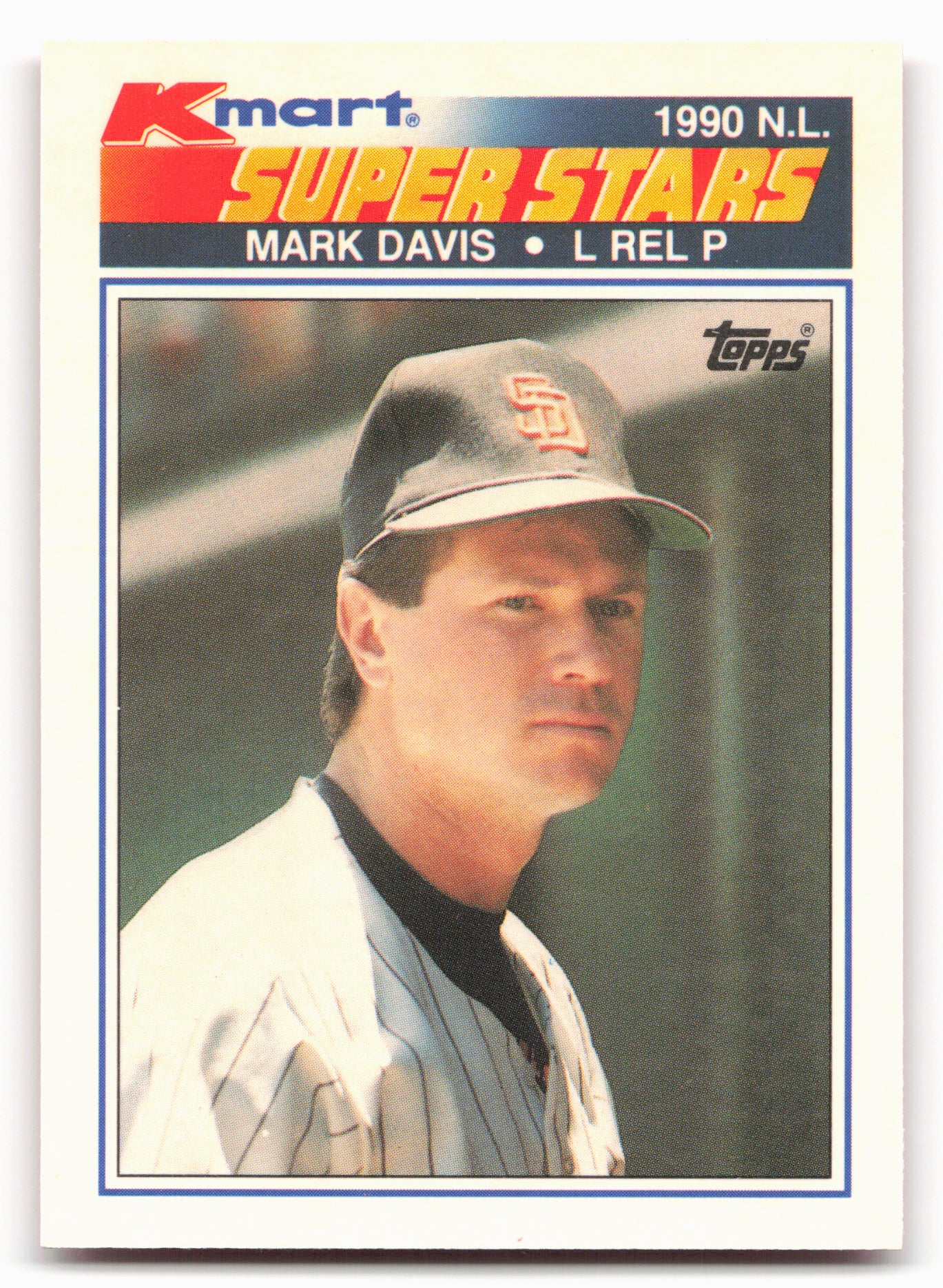 1990 Topps Kmart Super Stars #14 Mark Davis