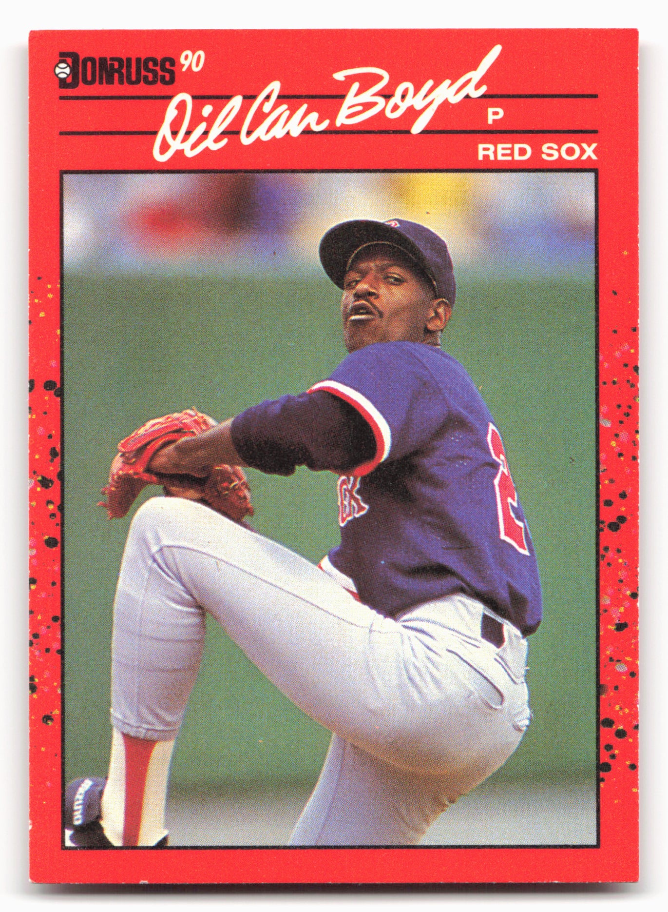 1990 Donruss #633c Oil Can Boyd