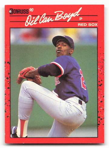 1990 Donruss #633c Oil Can Boyd