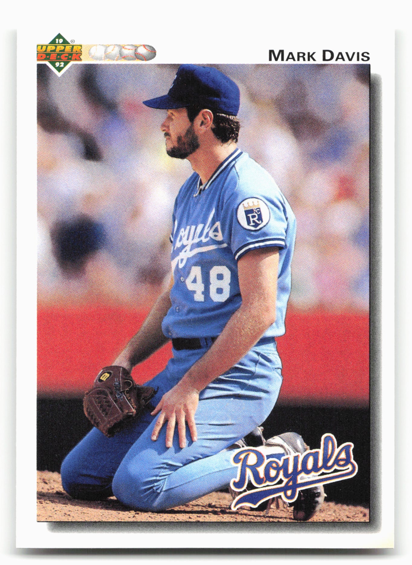 1992 Upper Deck #607 Mark Davis