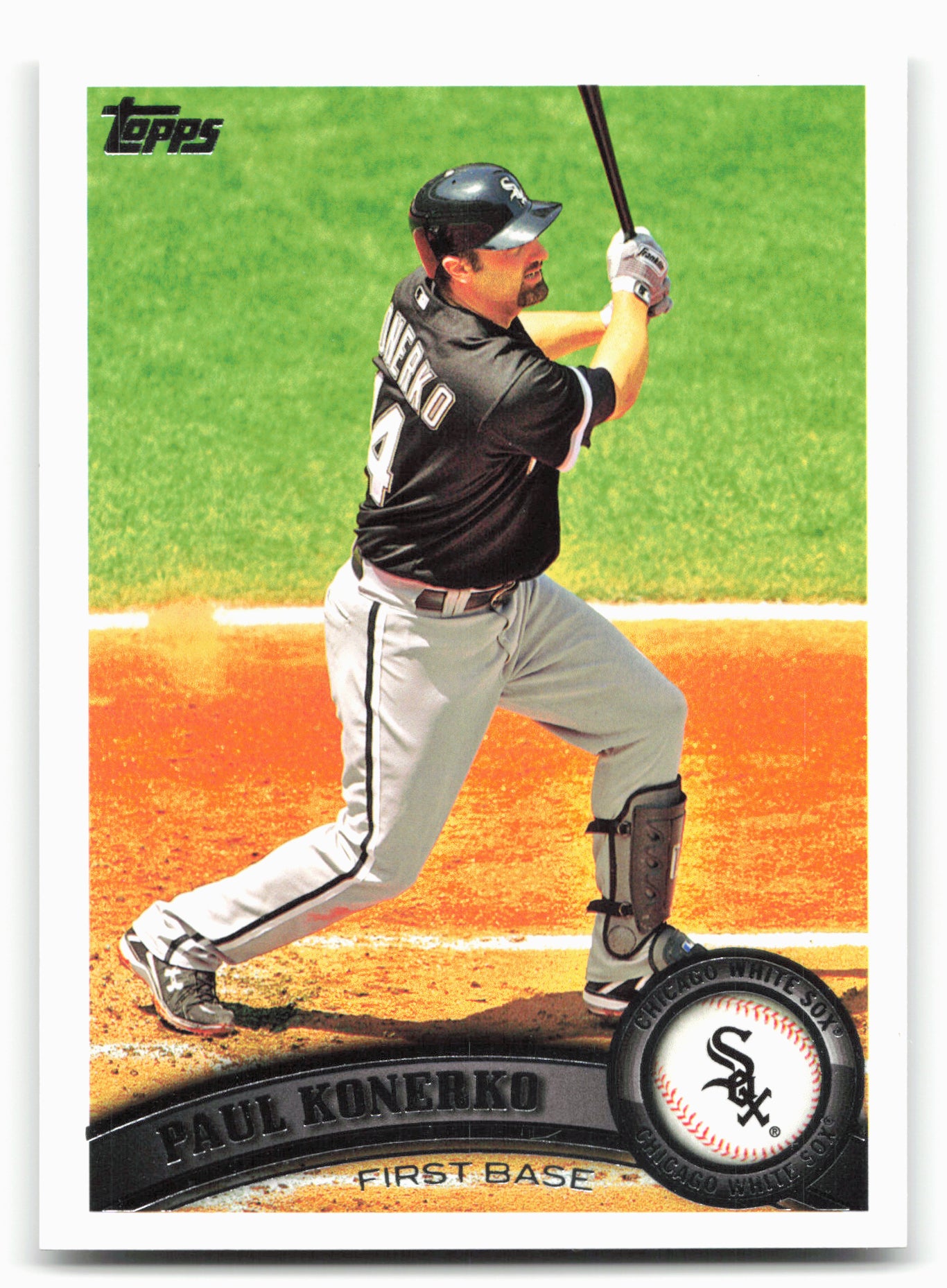 2011 Topps #93a Paul Konerko